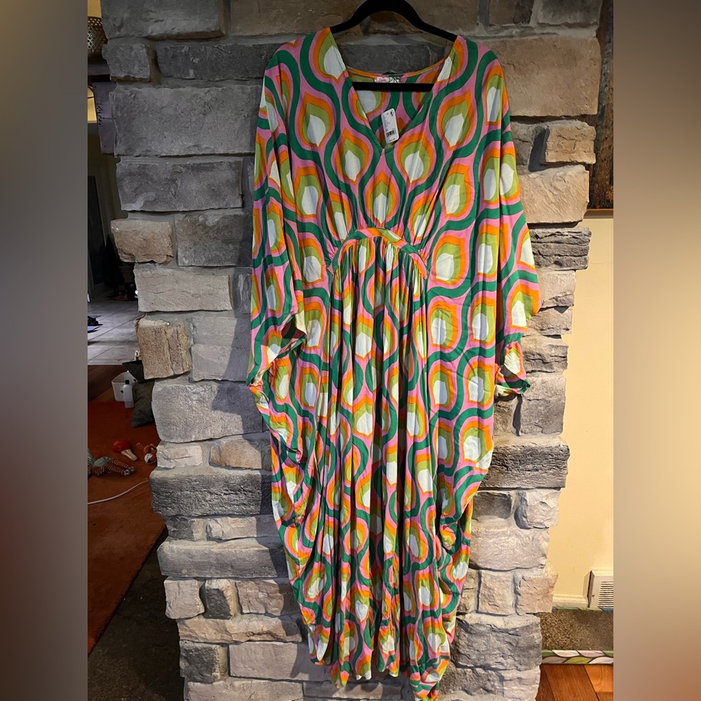 Free People Mod Caftan in ‘Cactus’